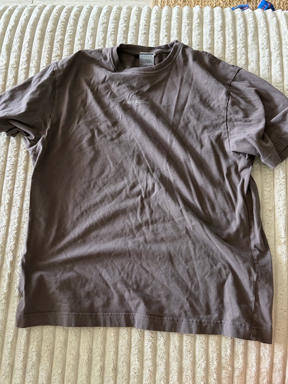 Oner Active Short Sleeve Crew Tee in Brown
